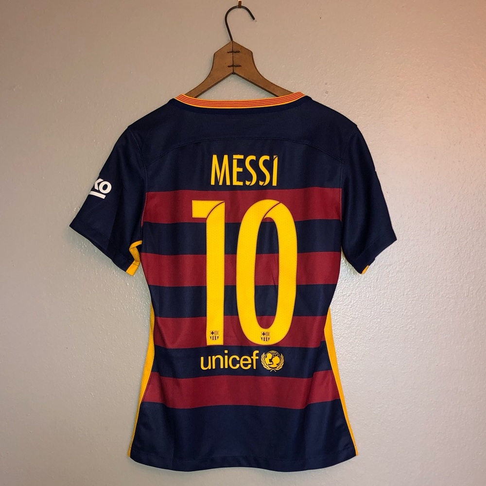 🆕 Authentic Messi Barcelona Nike Soccer Jersey